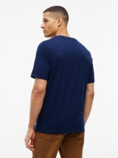 Tonal Graphic Jersey T-Shirt — Blue 4