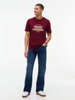 Varsity Logo Peached Jersey T-Shirt — Purple 2