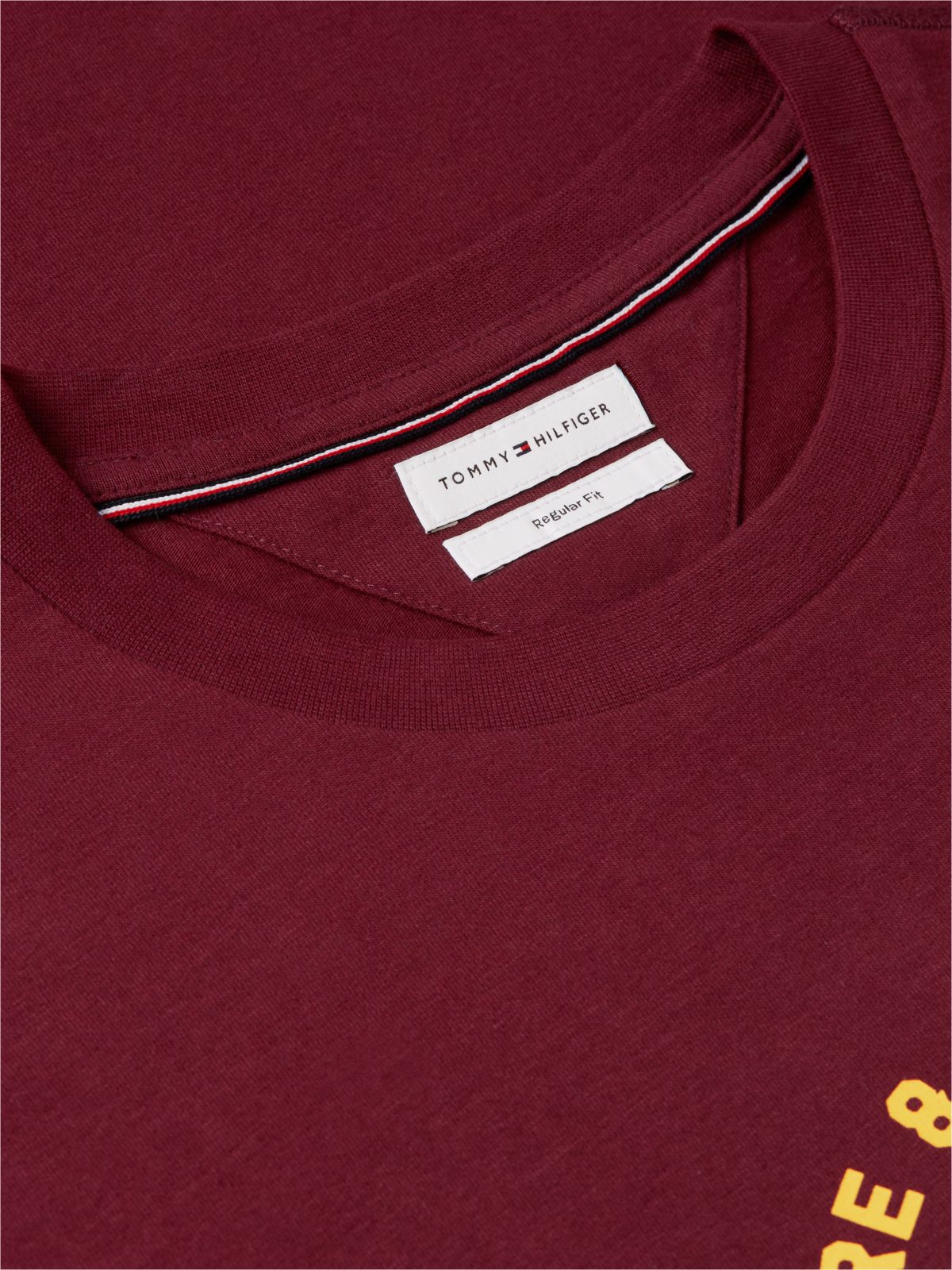 Varsity Logo Peached Jersey T-Shirt — Purple