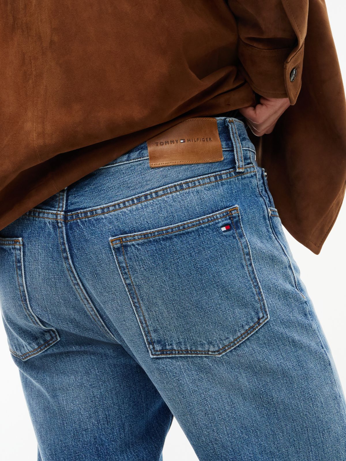 Dover Regular Straight Faded Jeans — Denim