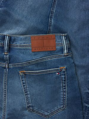 denim dover regular straight faded jeans for men tommy hilfiger