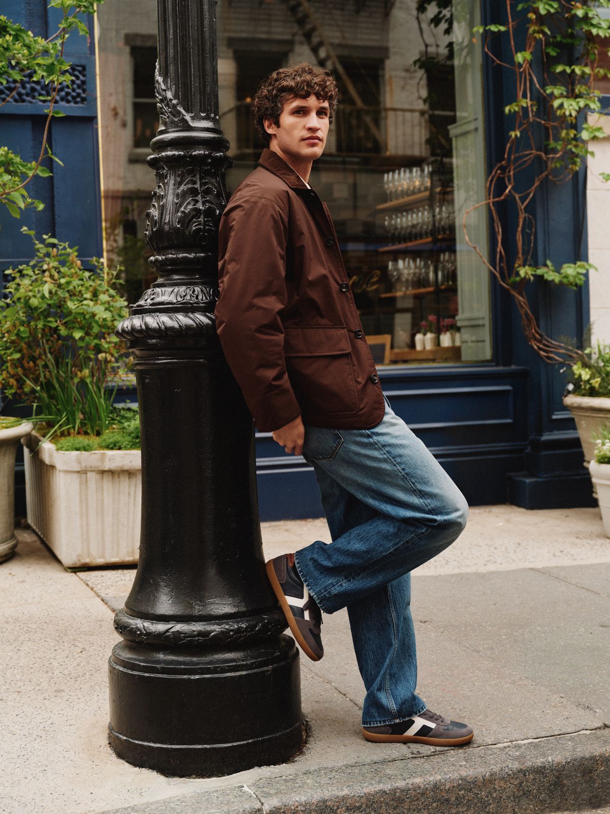 Dover Regular Straight Faded Jeans — Denim