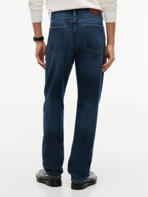 denim dover regular straight jeans mit whisker-effekt für herren - tommy hilfiger