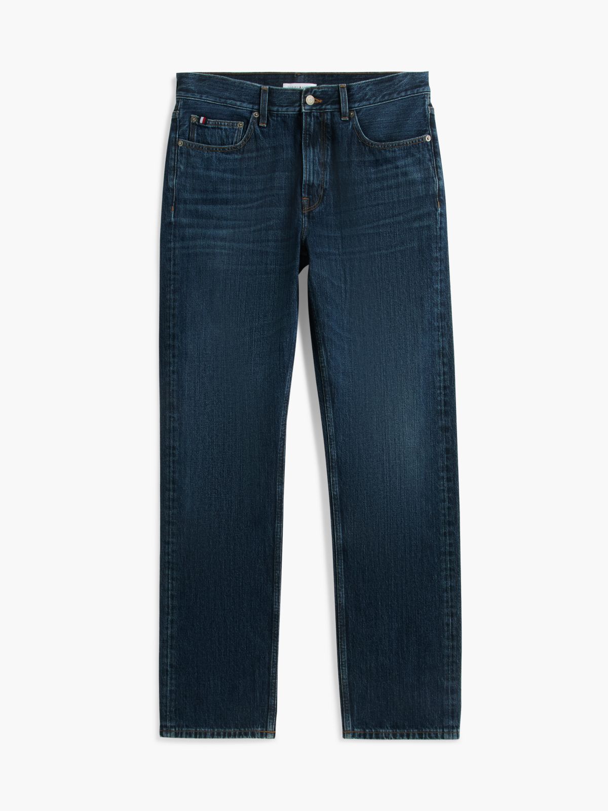 Dover Regular Straight Whiskered Jeans — Denim