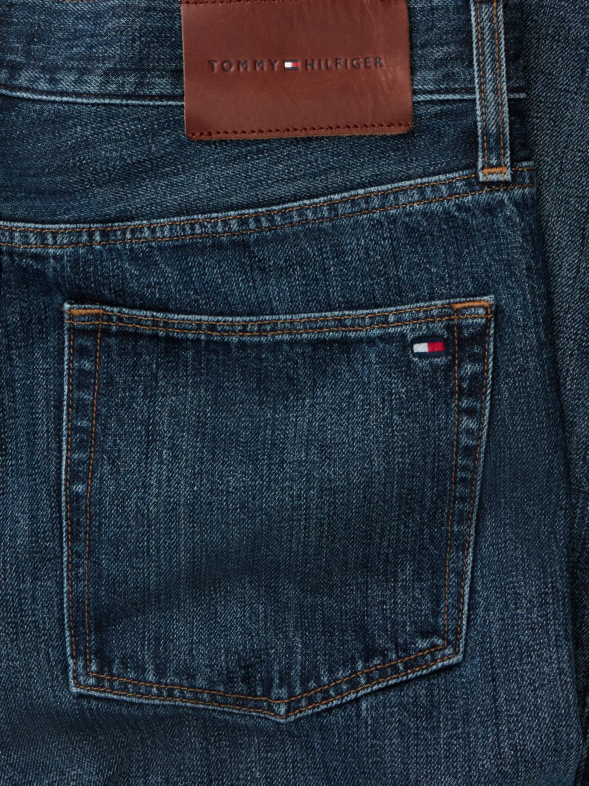 Dover Regular Straight Whiskered Jeans — Denim