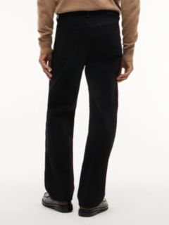 River Relaxed Straight Black Jeans — Denim 6