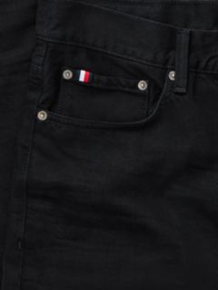 River Relaxed Straight Black Jeans — Denim 8