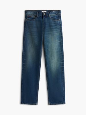 jean regular droit dover délavé denim pour hommes tommy hilfiger