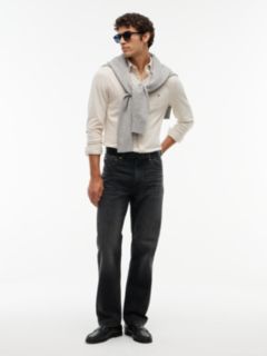 Dover Regular Straight Whiskered Jeans — Denim 2
