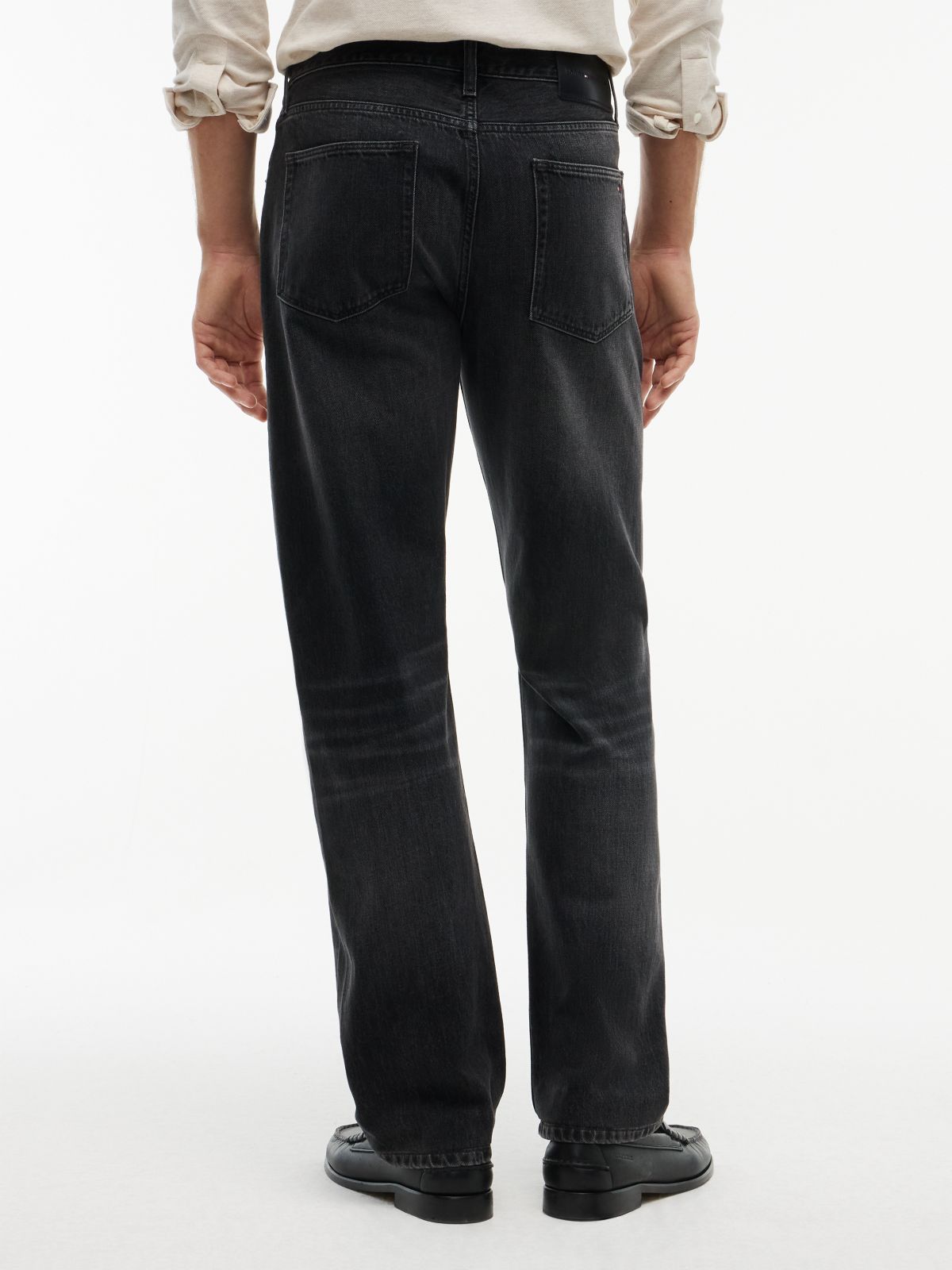 Dover Regular Straight Whiskered Jeans — Denim