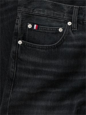 denim dover regular straight whiskered jeans for men tommy hilfiger