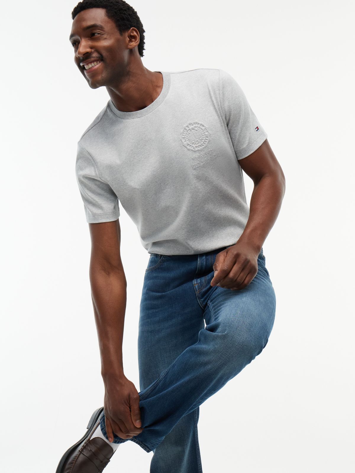 Warren Faded Bootcut Jeans — Denim