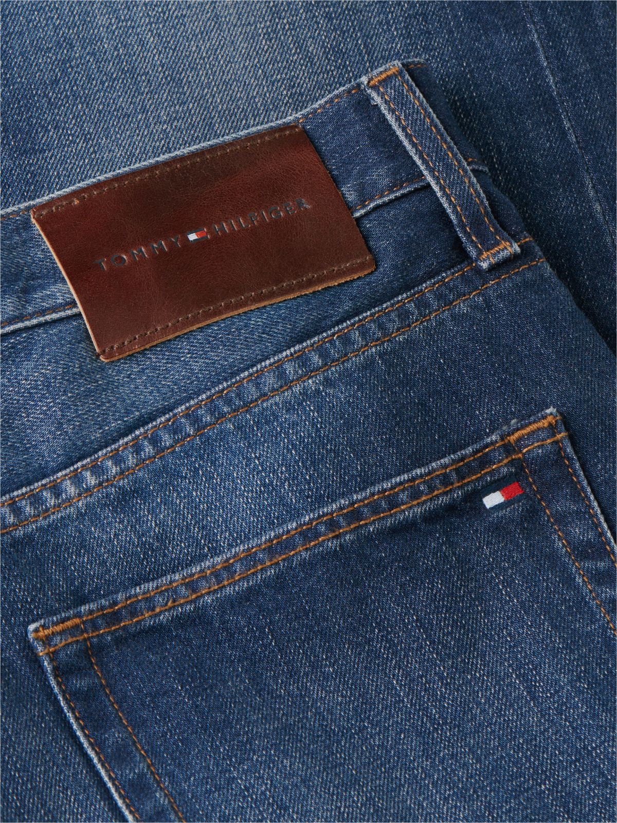 Warren Faded Bootcut Jeans — Denim