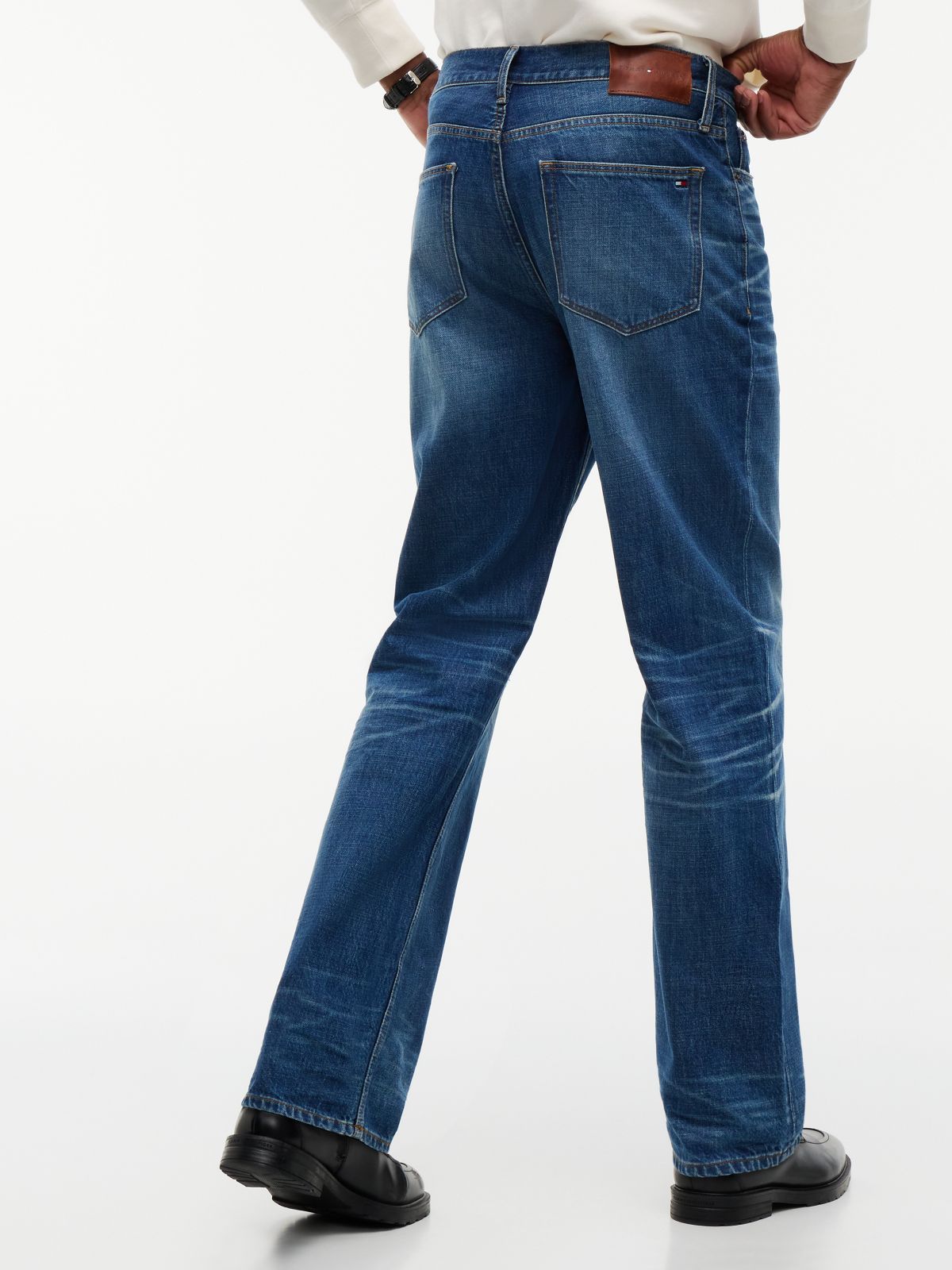 River Relaxed Straight Leg Jeans — Denim