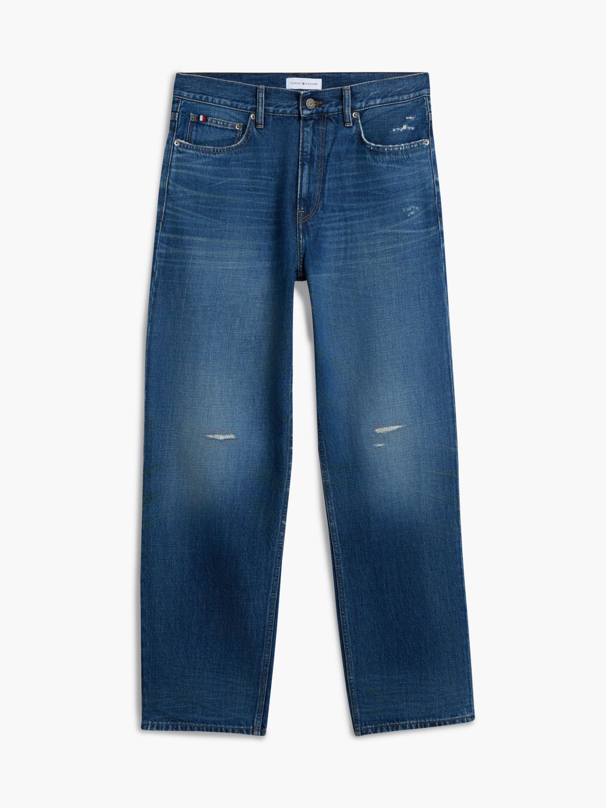 River Relaxed Straight Leg Jeans — Denim