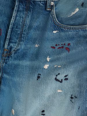 denim grand embroidery loose jeans for men tommy hilfiger