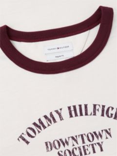 Logo Textured Jersey Ringer T-Shirt — Yellow 6