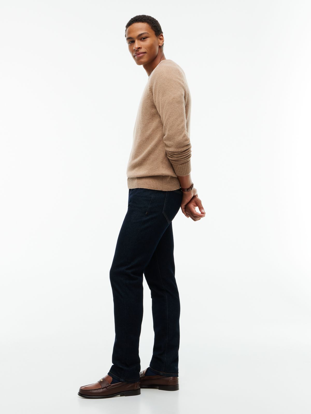 Denton Slim Straight Jeans — Denim