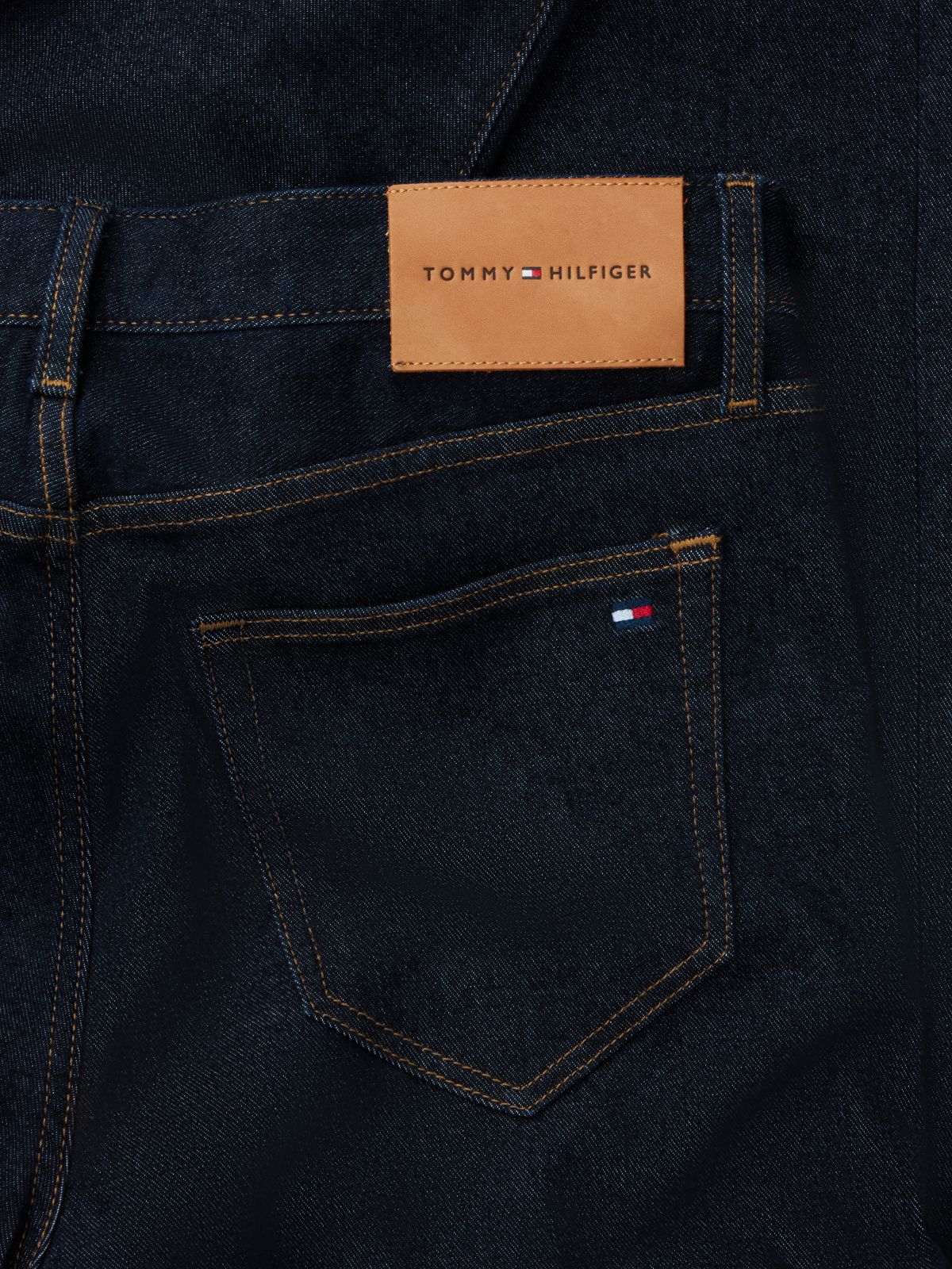 Denton Slim Straight Jeans — Denim