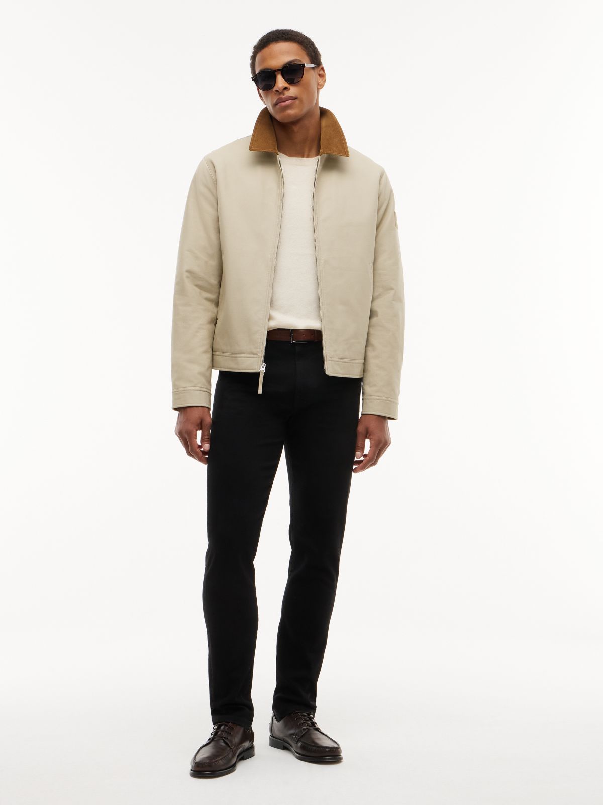 Bleeker Slim Black Jeans — Denim