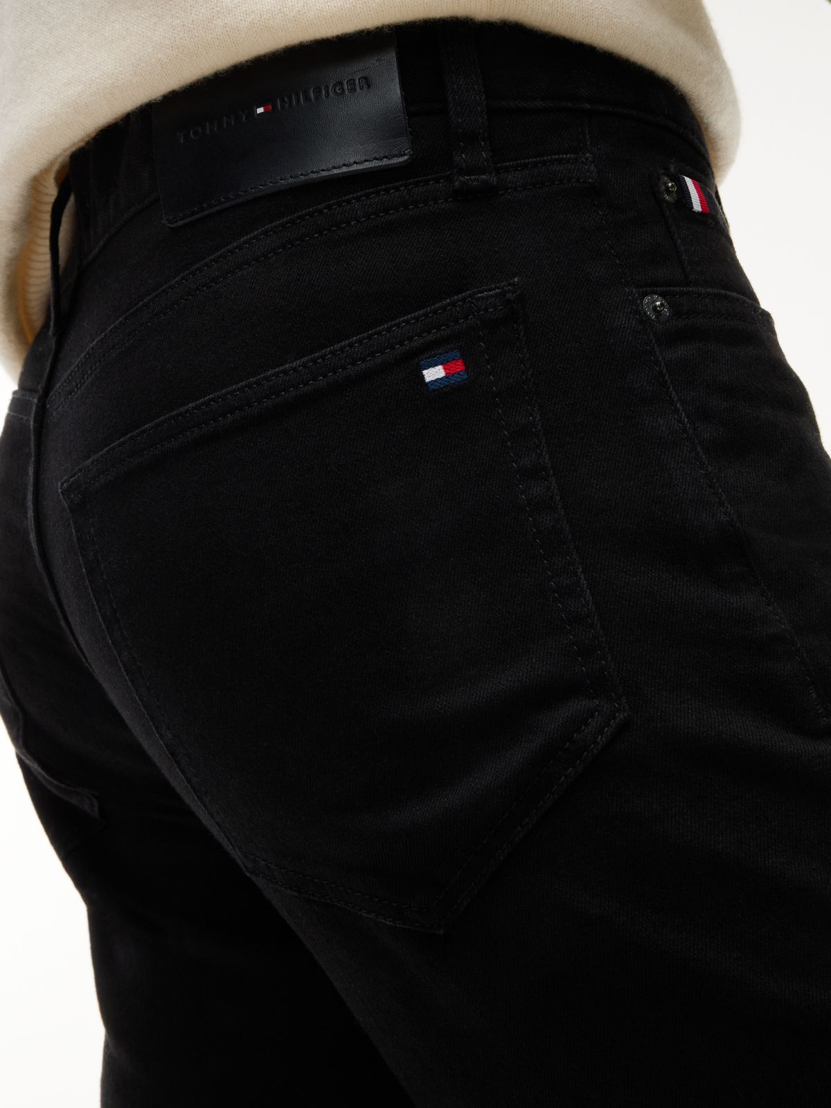 Bleeker Slim Black Jeans — Denim