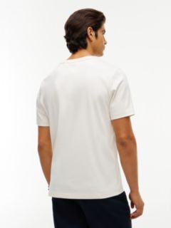 Embossed Logo Interlock Knit T-Shirt — Yellow 4