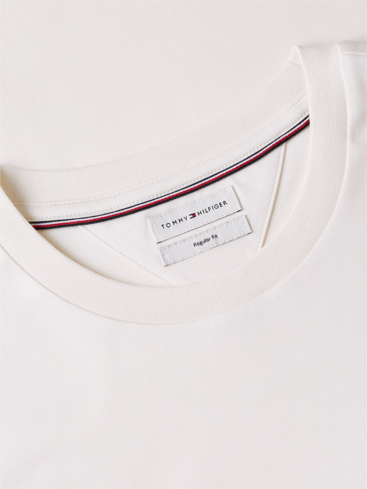 Embossed Logo Interlock Knit T-Shirt — Yellow