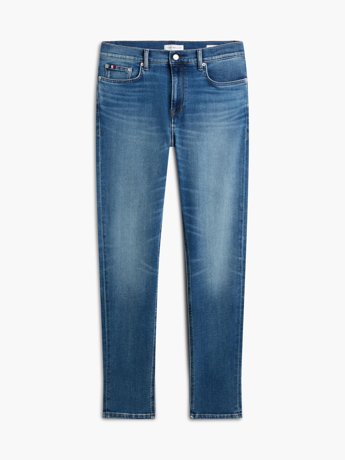 Bleecker Faded Slim Jeans — Denim