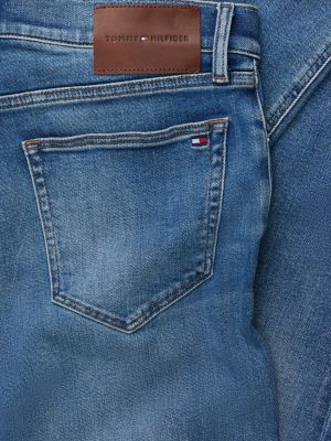 denim bleeker faded slim jeans for men tommy hilfiger