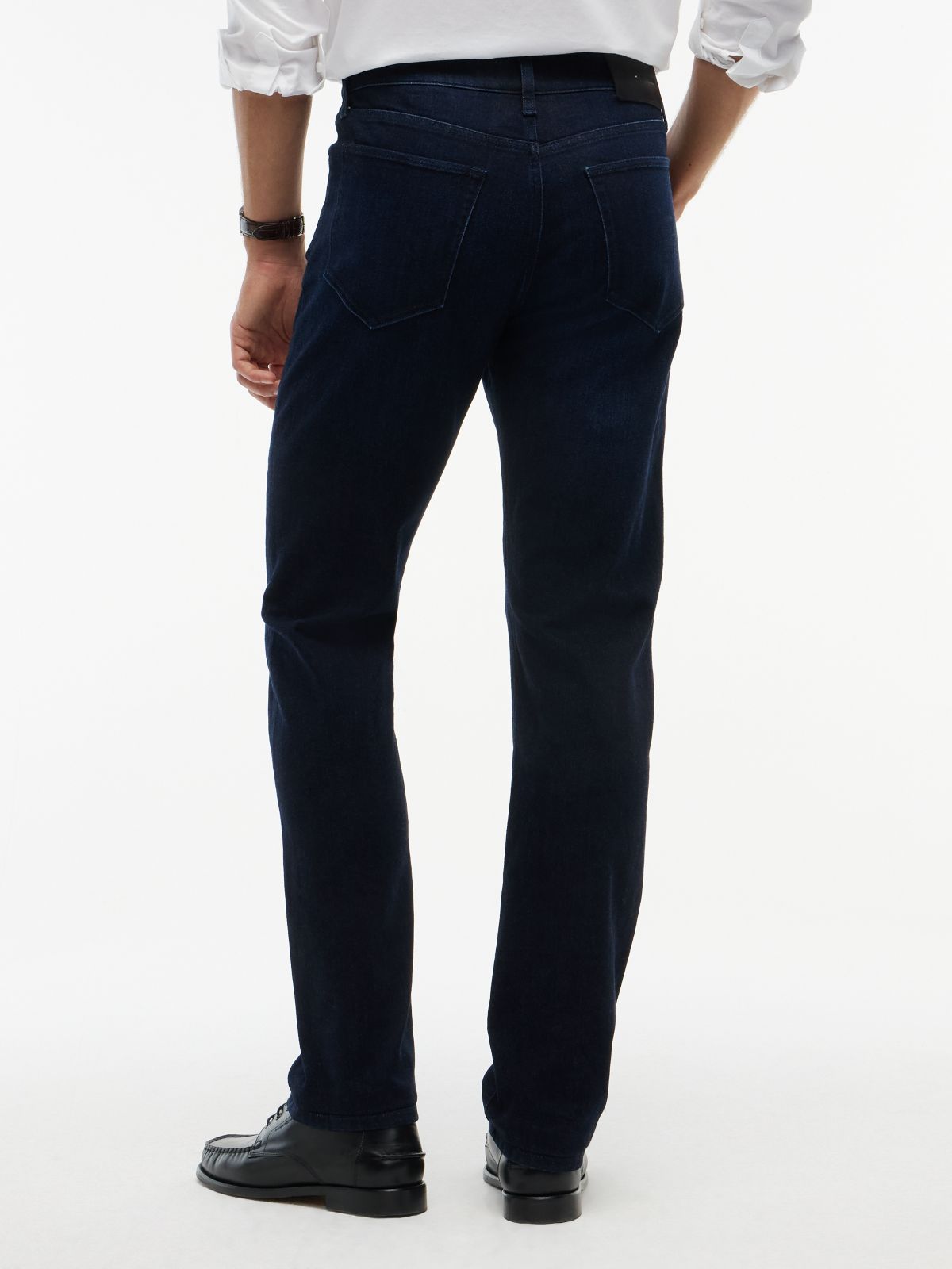 Denton Slim Straight Jeans — Denim