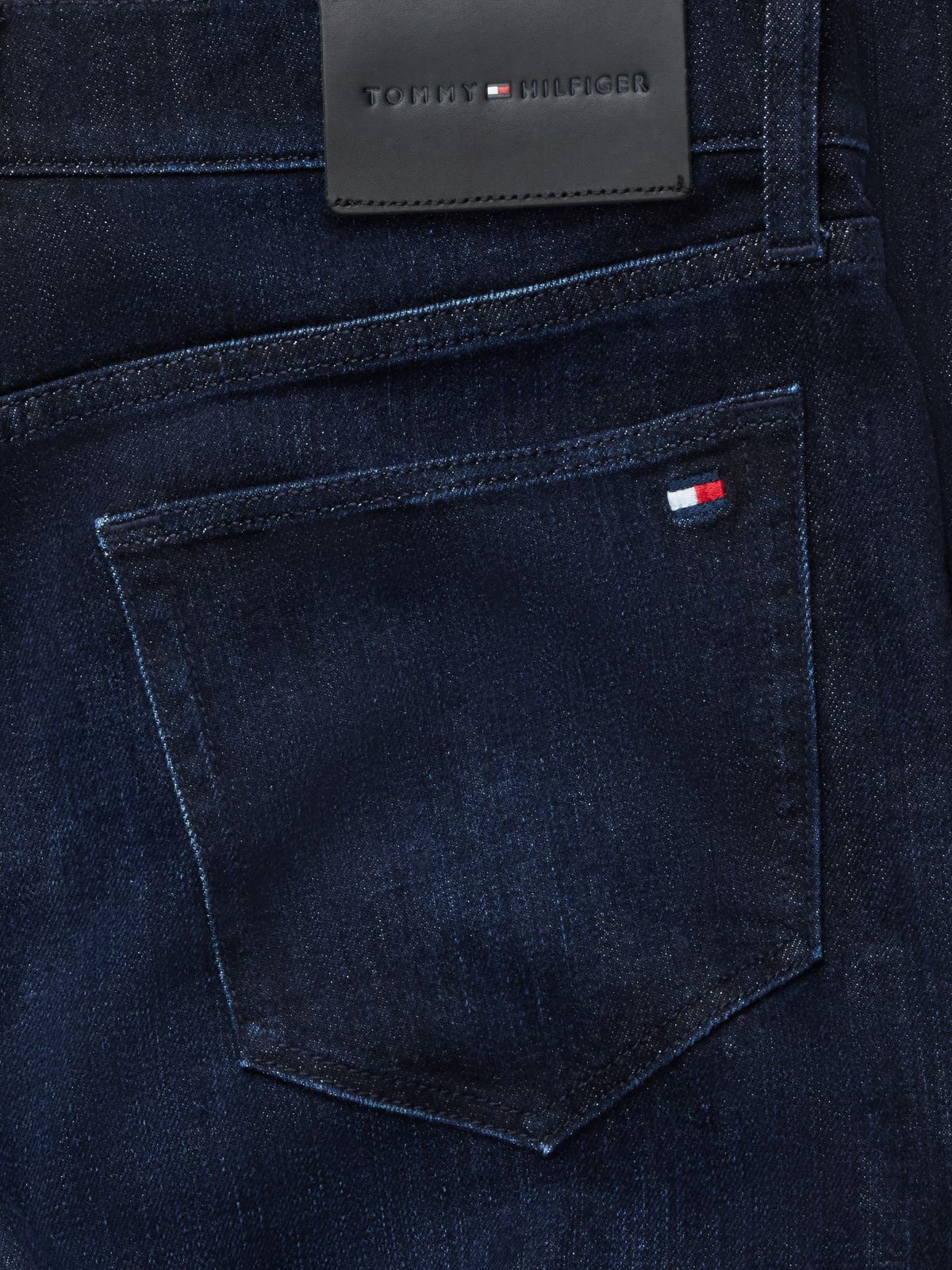 Denton Slim Straight Jeans — Denim