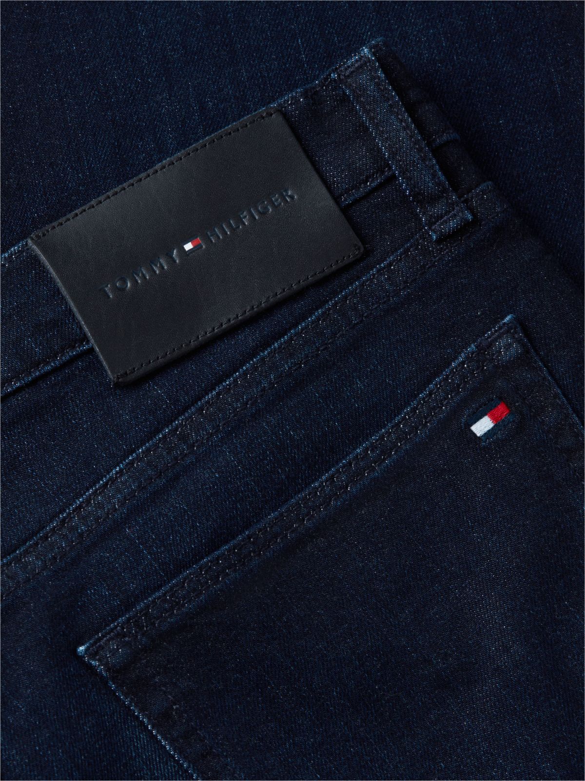 Denton Slim Straight Jeans — Denim