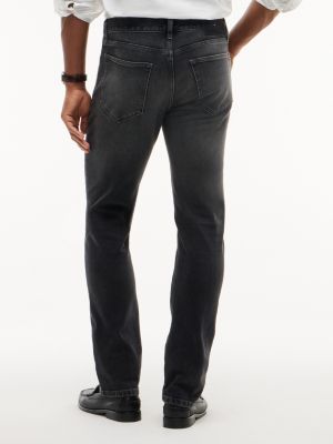 denim denton slim straight leg jeans mit fade-effekt für herren - tommy hilfiger
