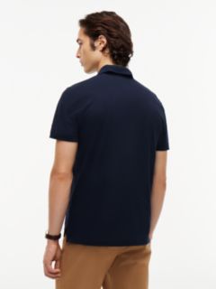 New York Label Performance Regular Fit Polo Shirt — Blue 5