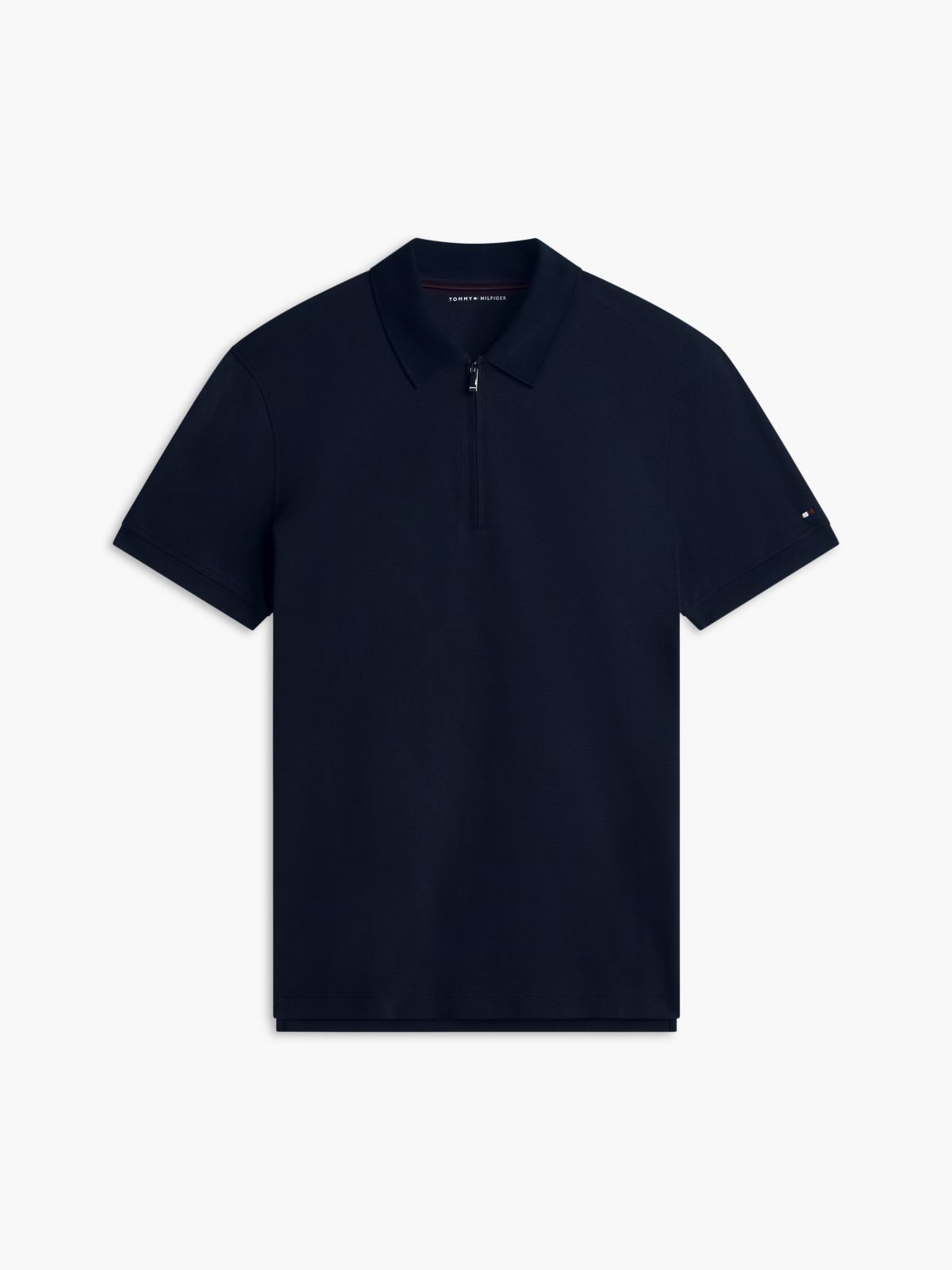 New York Label Performance Regular Fit Polo Shirt — Blue