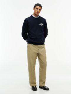 1985 Logo Terry Crew Neck Sweatshirt — Blue 2