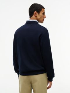 1985 Logo Terry Crew Neck Sweatshirt — Blue 4