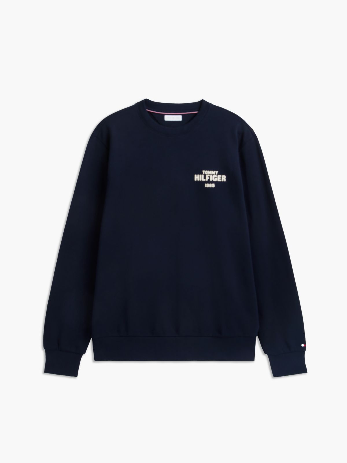 1985 Logo Terry Crew Neck Sweatshirt — Blue