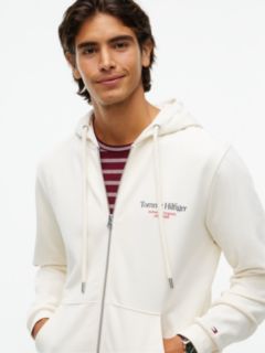 Back Graphic Terry Zip-Thru Hoody — Yellow 3