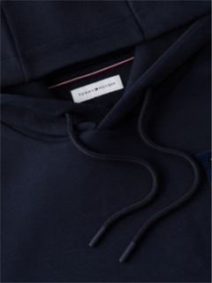 Varsity Logo Contrast Stripe Hoody — Blue 6
