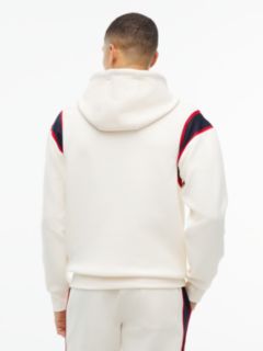 Varsity Logo Contrast Stripe Hoody — Yellow 4