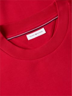 Colour-Blocked Intecho Knit Sweatshirt — Red 6