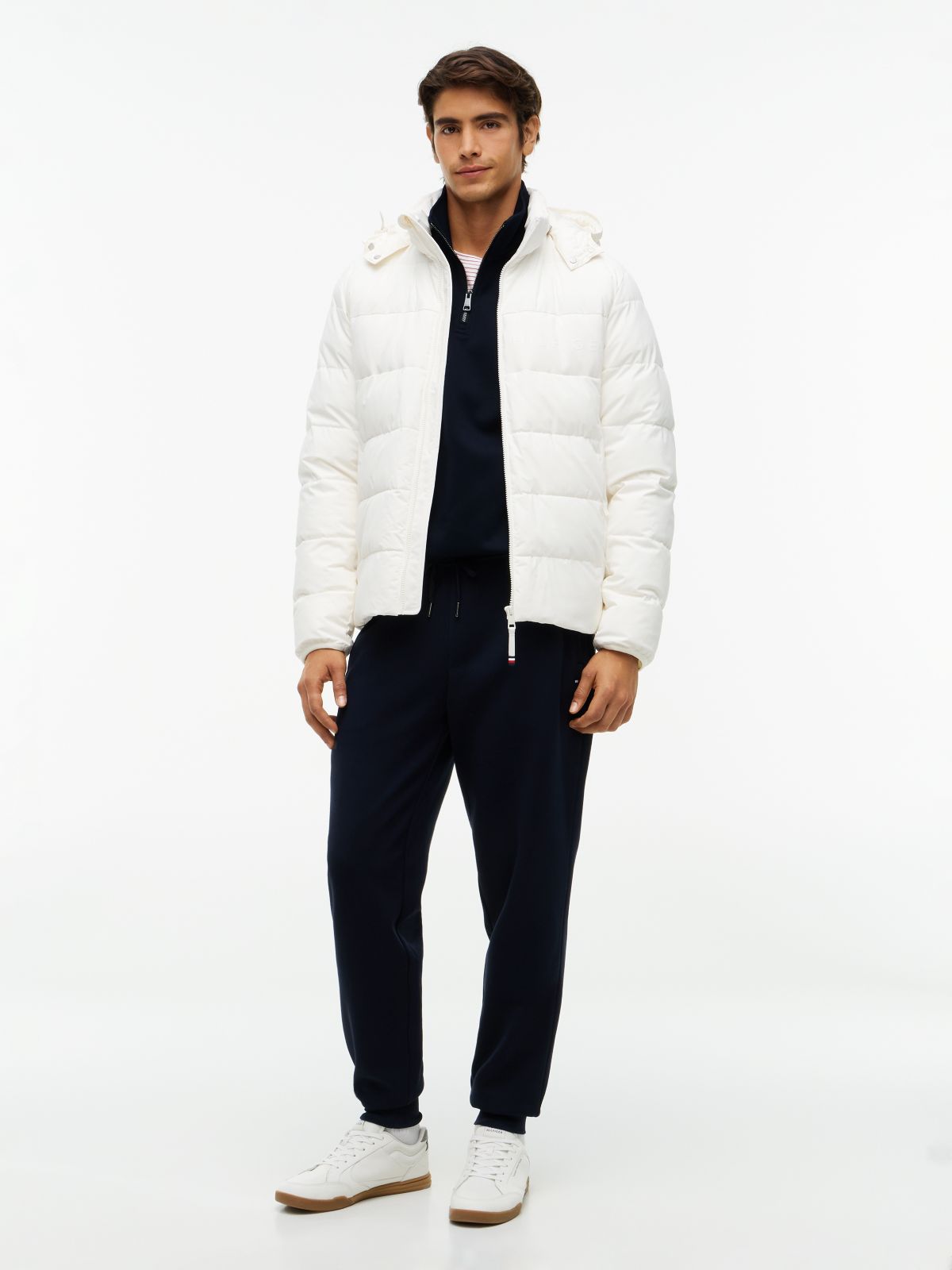 Intechno Knit Cuffed Joggers — Blue