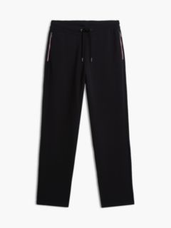 Global Stripe Pocket Terry Joggers — Black 5