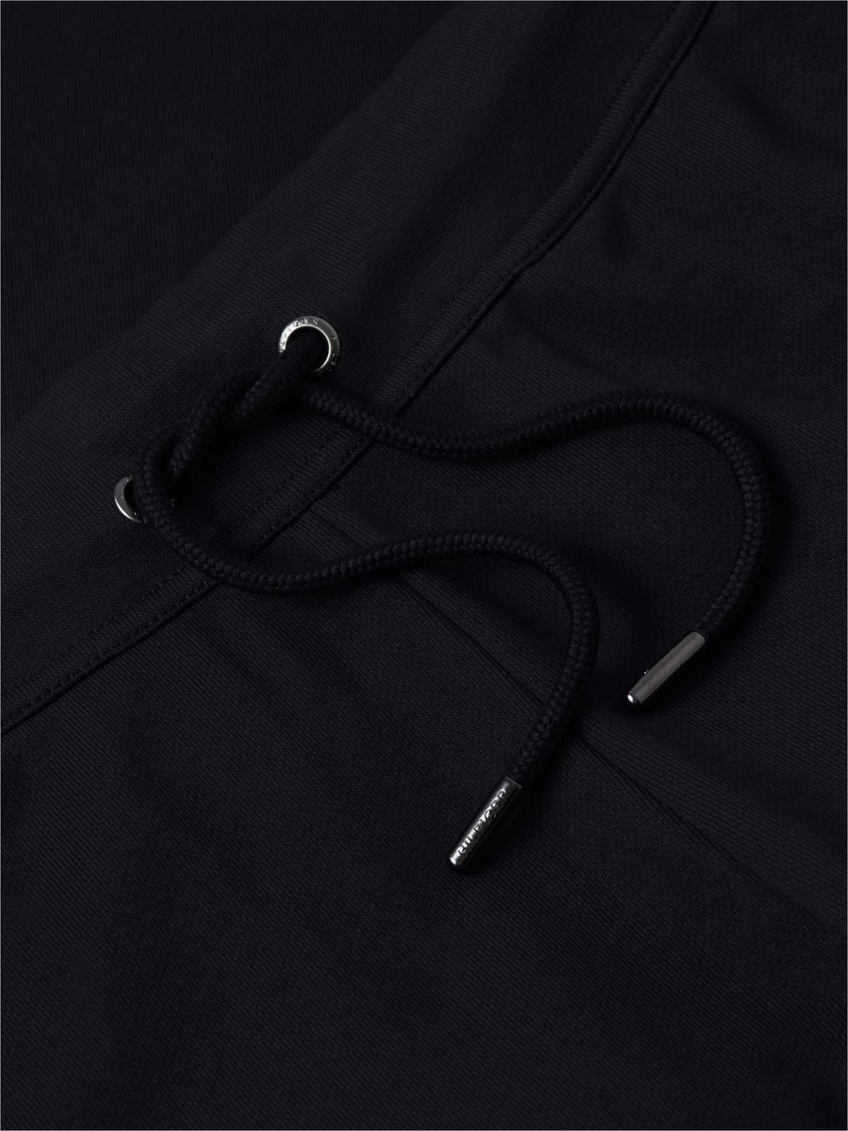 Global Stripe Pocket Terry Joggers — Black