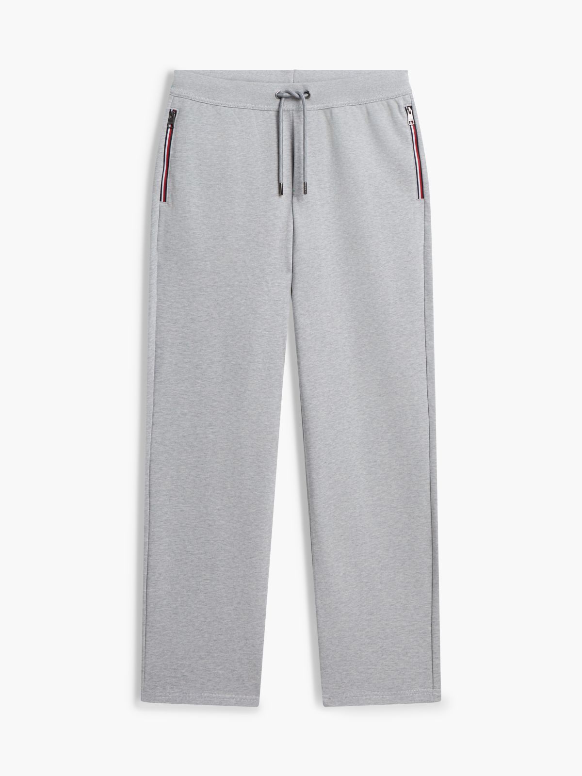 Global Stripe Pocket Terry Joggers — Grey