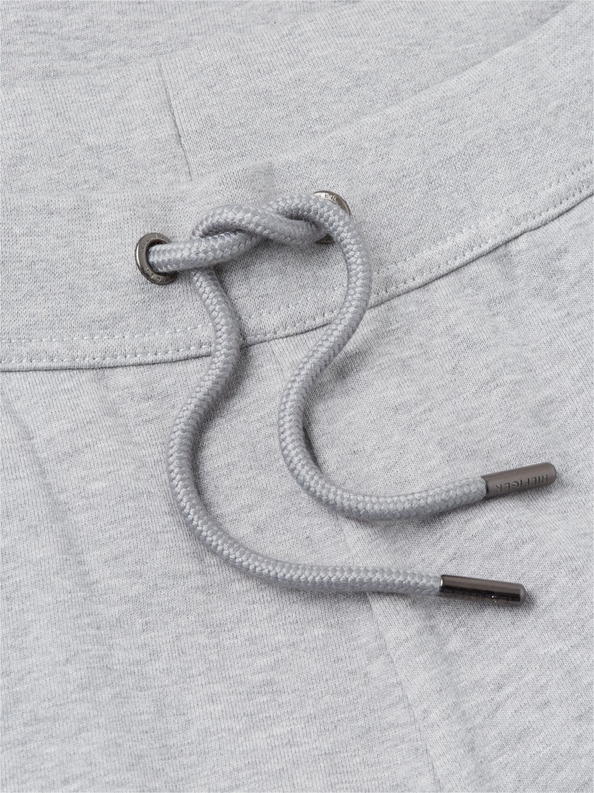 Global Stripe Pocket Terry Joggers — Grey