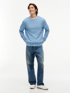 Tommy Hilfiger x FRGMT Diamond Check Jumper — Blue 2