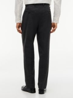 New York Label Pattern Tapered Trousers — Grey 4