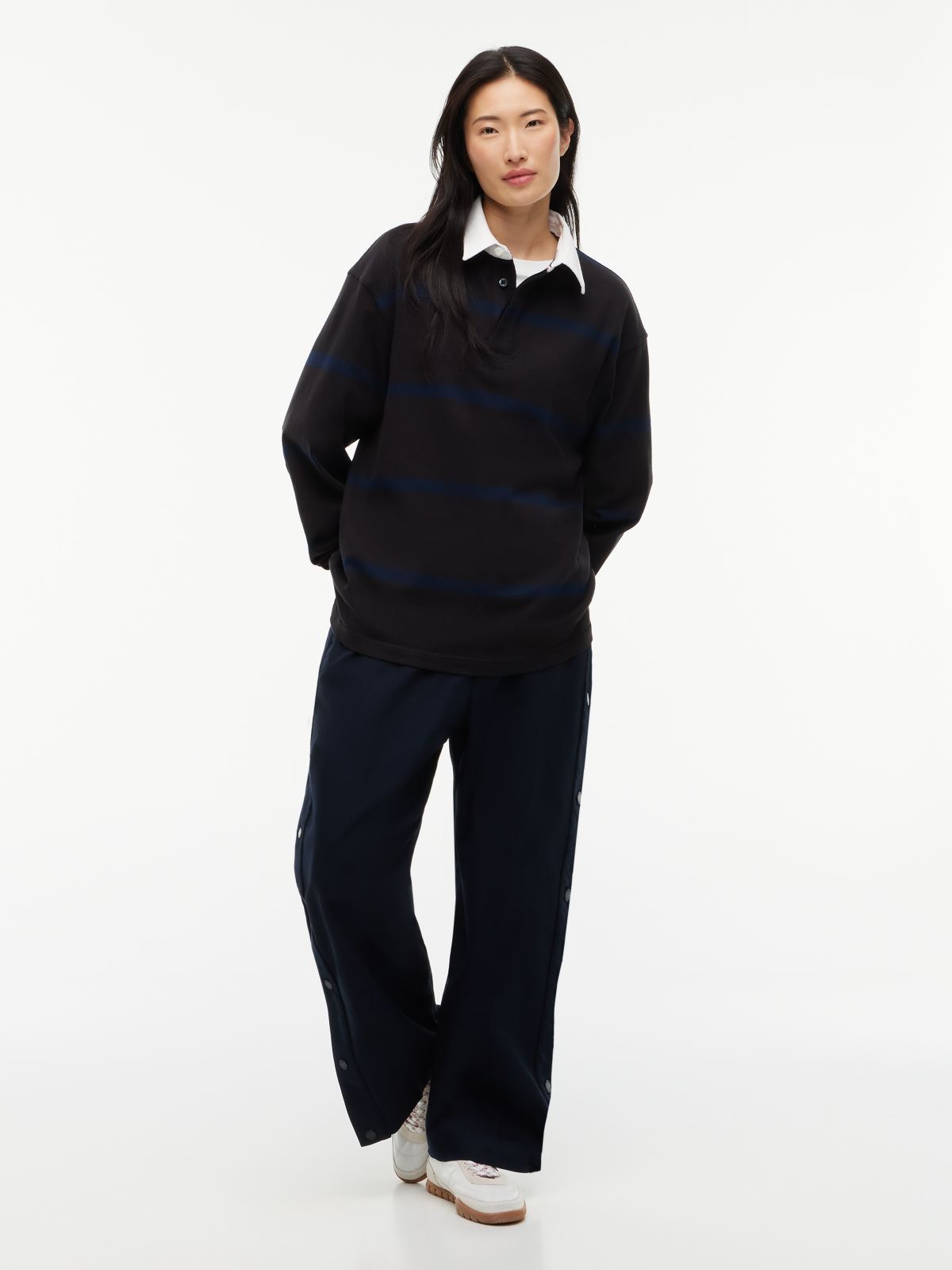 Tommy Hilfiger x FRGMT Rugby Shirt — Black